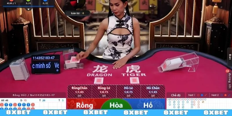Chiến thuật Rồng Hổ 8XBET hiệu quả