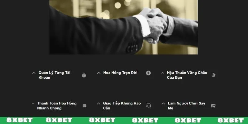 Quy tắc chung và tiêu chuẩn đại lý 8XBET
